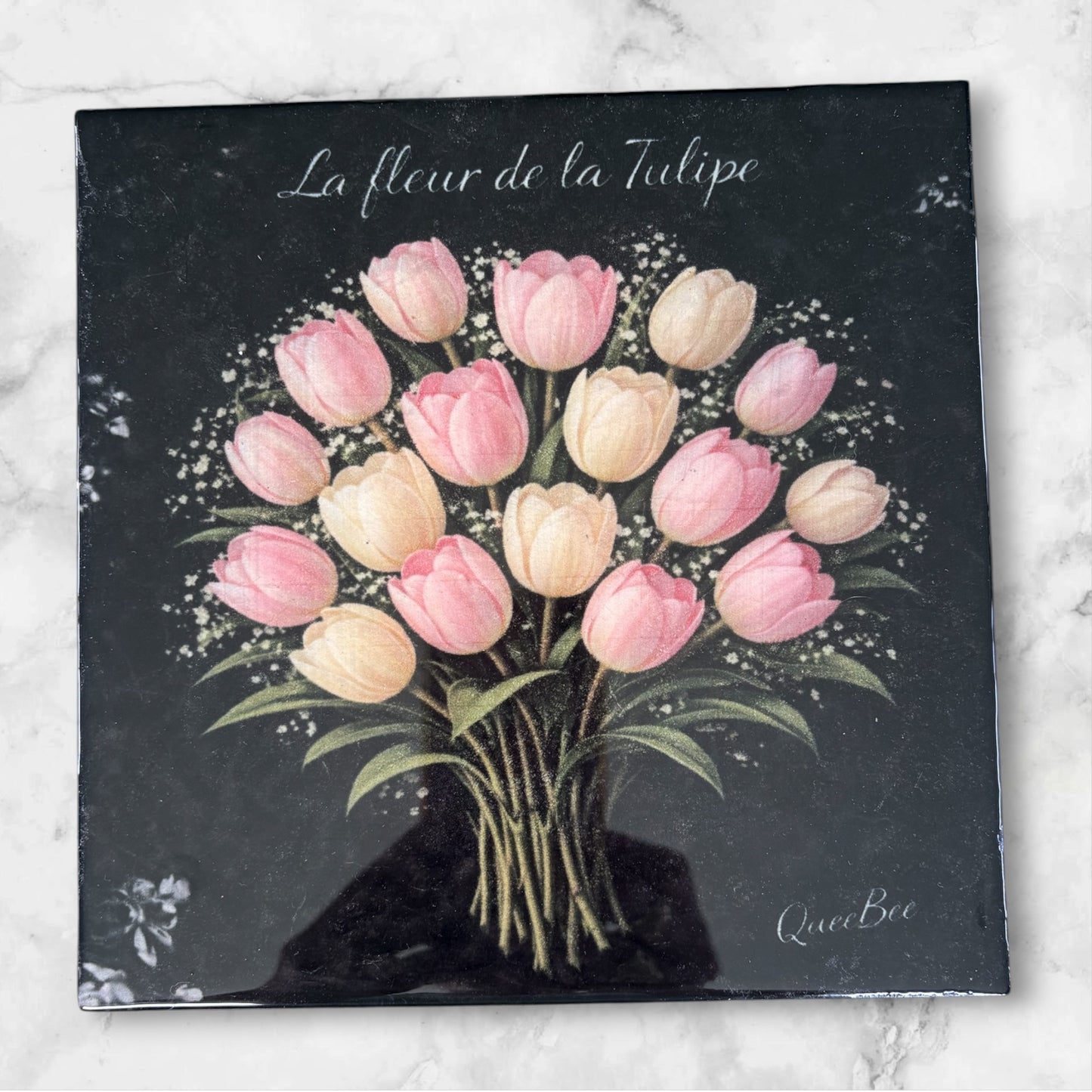 Dessous de plat décoratif – La fleur de la Tulipe