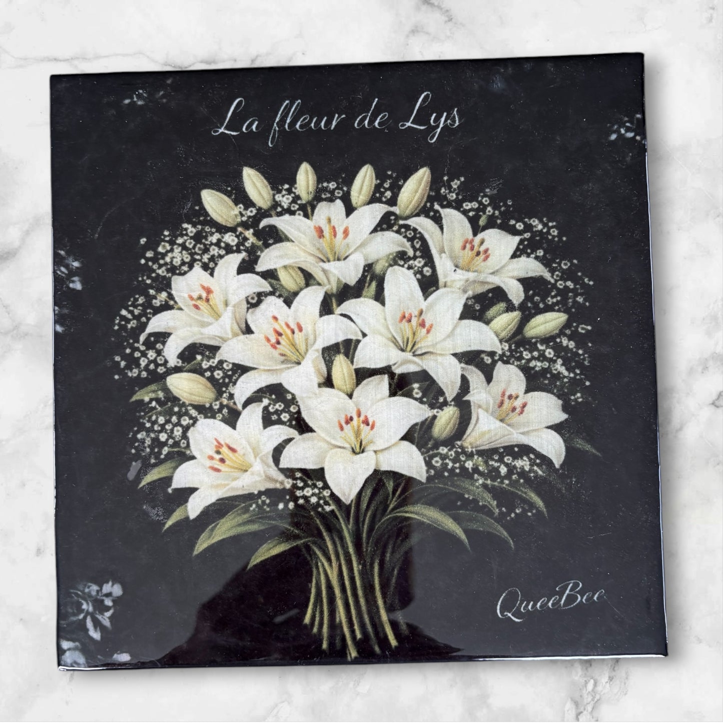 Dessous de plat décoratif – La fleur de Lys