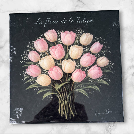 Dessous de plat décoratif – La fleur de la Tulipe