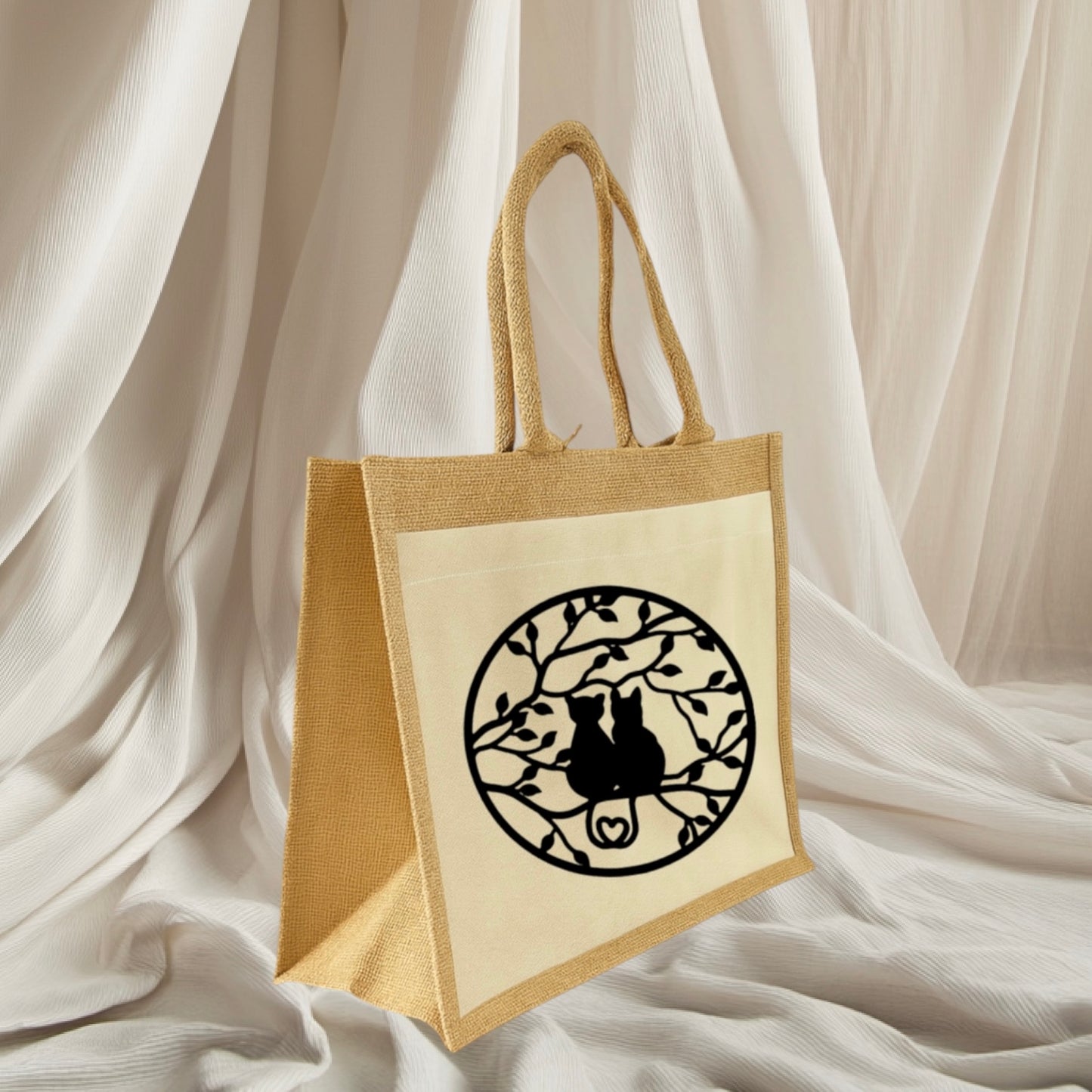 Sac Cabas - Chats Amoureux