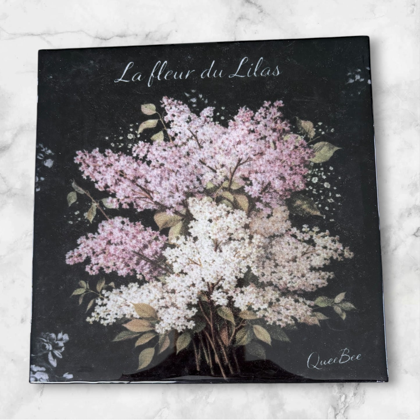 Dessous de plat décoratif – La fleur de Lilas